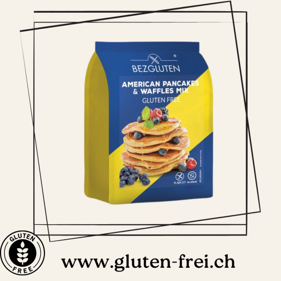 pancake mix for American pancakes & waffles Bezgluten